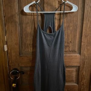 Green/Teal keyhole back bodycon dress size small